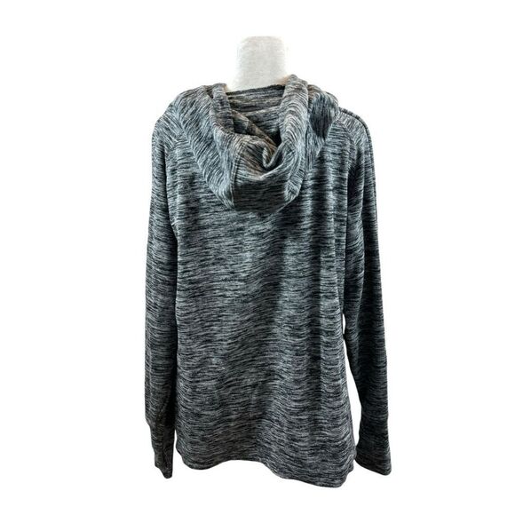 Ladies Lukka Brand Black and White Hoodie with‎ Pink Detail Size Medium - Picture 5 of 11